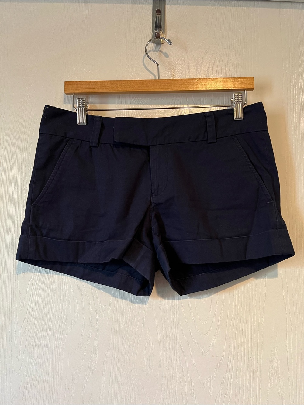 Lilly Pulitzer Barclay Short Navy Blue Shorts Women Sz 4